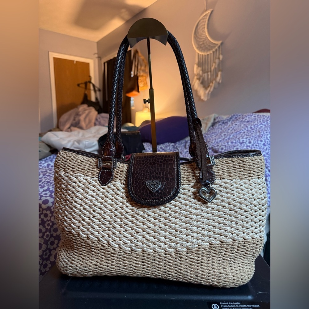 Brighton Savannah Straw Tote